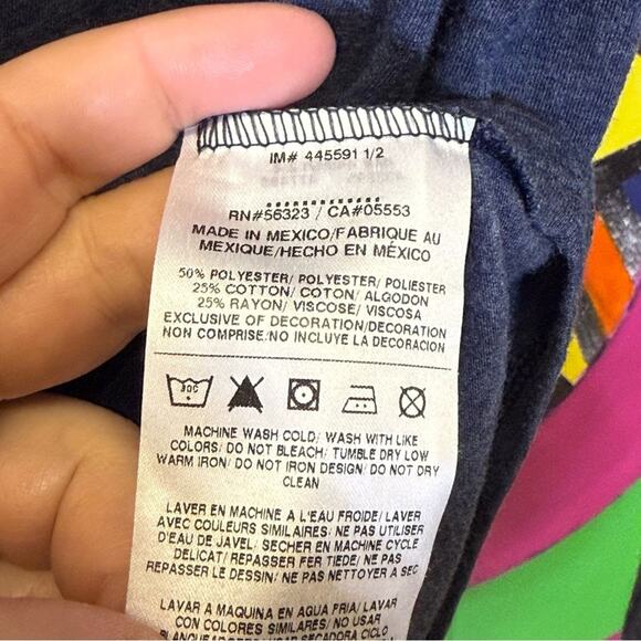 Nike Blue Athletic Cut Tee, Size XL. MSU Billings Yellowjackets. Good used cond! - Picture 4 of 5